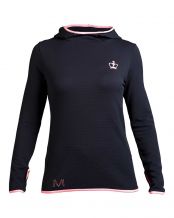 SUDADERA BLACK CROWN MARTA MARRERO NEGRO CORAL