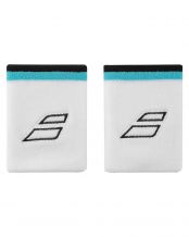 MUEQUERA BABOLAT TERRY WRISTBAND BLANCO AQUA