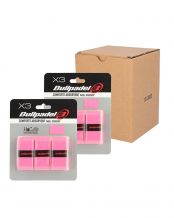 BOTE 12 PCS - BLISTER (3 PCS) OVERGRIP BULLPADEL ROSE