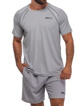 T-SHIRT SIUX MATCH 24 GRIS