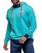 SUDADERA CON CAPUCHA SIUX DIABLO SANYO HOMBRE VERDE FW24