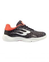 BULLPADEL FLOW 24I CK66006037 GRIS OSCURO/NARANJA MUJER