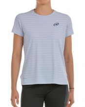 CAMISETA BULLPADEL OIMBRA GRIS AZULADO MUJER