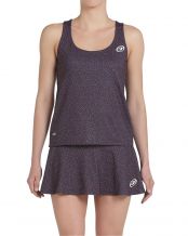 CAMISETA BULLPADEL TIRANTES PIPOL NEGRO MUJER