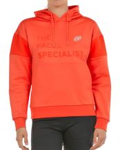 SUDADERA BULLPADEL NAOS NARANJA POMELO MUJER