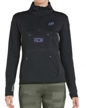 SUDADERA BULLPADEL TABIT NEGRO MUJER