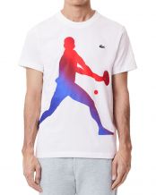 CAMISETA LACOSTE DJOKOVIC FAN COLLECTION BLANCO