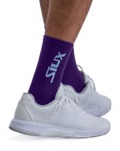 PACK 2 SIUX REVEAL LONG SOCKS PURPLE WHITE