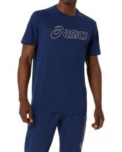 CAMISETA ASICS LOGO SS TEE AZUL MARINO