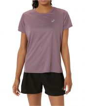 ASICS CORE SS T-SHIRT FEMME ROSE