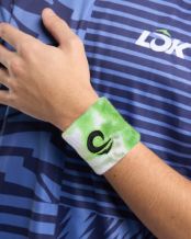 LOK TYEDYE WRISTBAND SHORT GREEN