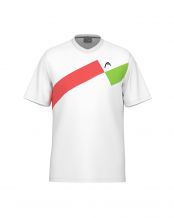 HEAD TOPSPIN T-SHIRT BLANC