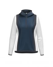 SUDADERA HEAD CLUB 25 TECH NAVY MUJER