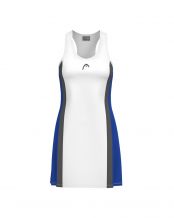 HEAD CLUB 25 DRESS BIANCO/BLU