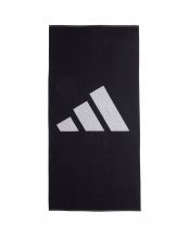 TOALLA GRANDE ADIDAS 3 BARRA NEGRO IU1289