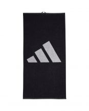 ADIDAS ASCIUGAMANO PICCOLO 3 BARRE NERO