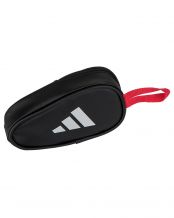 PORTE-MONNAIE ADIDAS NOIR/ROUGE 3.4