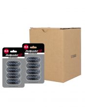 CAJA 12 UDS - BLISTER (4 UDS) PROTECTOR BULLPADEL CUSTOM WEIGHT NEGRO