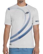 CAMISETA BULLPADEL BEQUE BLANCO