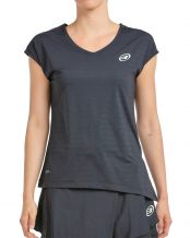 CAMISETA MANGA CORTA BULLPADEL MUJER ADOROS 205 NEGRO