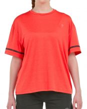 T-SHIRT BULLPADEL DONNA A MANICA CORTA ELGAR CHERRY VIGORE