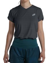 CAMISETA MANGA CORTA BULLPADEL MUJER LARDA 005 NEGRO