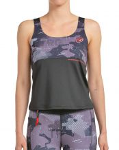 CAMISETA TIRANTES BULLPADEL MUJER EBLA 005 NEGRO