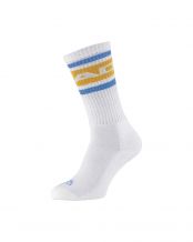 CHAUSSETTES DE TTE 1P LONG BLEU JAUNE