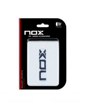 BLISTER (2 UNITS) POIGNET NOX BLANC LOGO BLEU