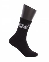 CHAUSSETTES SOFTJIM PREMIUM NOIR/BLANC 40500.A80