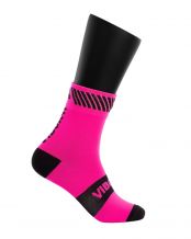 VIBOR-A KAIT SOCKS HALF SHAFT PINK/BLACK