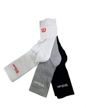 3 PACKS DE CHAUSSETTES WILSON CREW LOGO MULTI