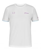 T-SHIRT BABOLAT JUAN LEBRN BLANC