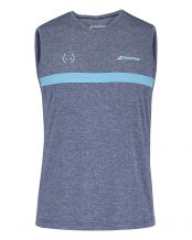 CAMISETA SIN MANGAS BABOLAT JUAN LEBRN AZUL 2025