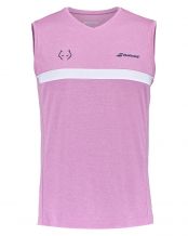 BABOLAT JUAN LEBRON JERSEY SANS MANCHE ROSE 2025