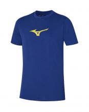 MIZUNO ATHLETICS RB T-SHIRT BLEU LECTRIQUE