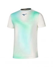 CAMISETA MIZUNO FRONTIER SHADOW GRAPHIC TEE BLANCO