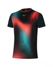 T-SHIRT MIZUNO FRONTIER SHADOW GRAPHIC TEE NERO