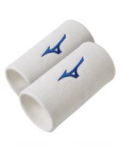 MIZUNO LONG WRISTBANDS UNISEX WHITE