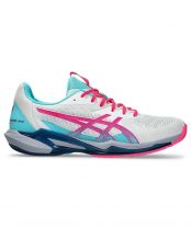 ASICS SOLUTION SPEED FF 3 PADEL 1041A496-100 BLANC ROSE