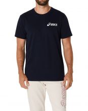 T-SHIRT ASICS CON LOGO SUL PETTO BLU NAVY