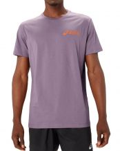 CAMISETA ASICS CHEST LOGO SS LILA