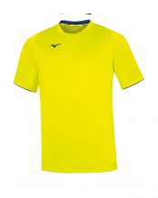 T-SHIRT MIZUNO CORE A MANICA CORTA GIALLO