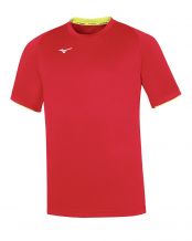 T-SHIRT MIZUNO CORE A MANICA CORTA ROSSO