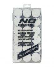 CAJA 18 OVERGRIPS ENEBE LISOS BLANCOS A003779.002