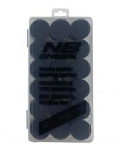 CONFEZIONE 18 OVERGRIPS ENEBE LISCI NERI A003779.001