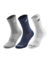 CALCETINES BABOLAT PACK 3 PARES MULTICOLOR JUNIOR