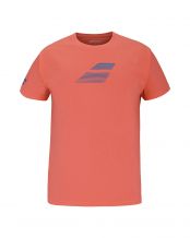 CAMISETA BABOLAT EXERCISE COTTON TEE NARANJA NIO