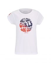 CAMICIA BABOLAT EXERCISE COTTON TEE BIANCO BAMBINA