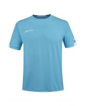 BABOLAT PLAY T-SHIRT DA BAMBINO BLU CIELO A GIROCOLLO